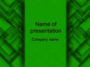 Free green abstract powerpoint template presentation