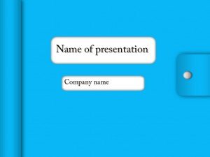 Free notebook powerpoint template presentation