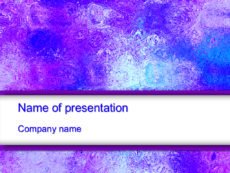 Free Colorful Ice powerpoint template presentation