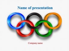 free olympic sports powerpoint templates presentation