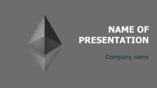 Ethereum Project powerpoint template presentation
